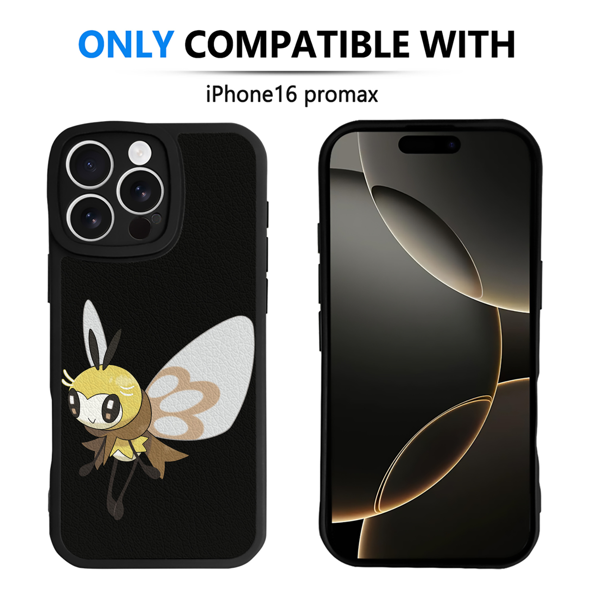 （画像用） ポケットモンスター Pokémon 【iPhone 16シリーズ対応】シリコンスマホケース（レザー調） 材質：シリコン